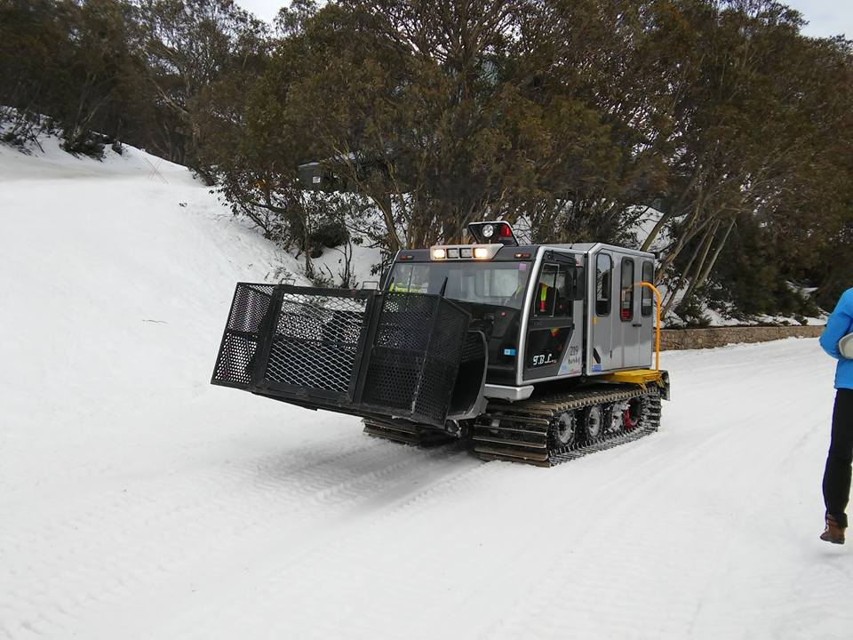 Falls Creek cross country ski groomer