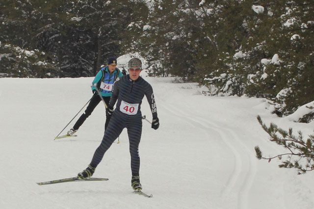 Forbush Freestyle cross country ski race