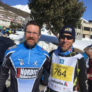 Feature image for Team NSR and GRNST at the Engadin Skimarathon