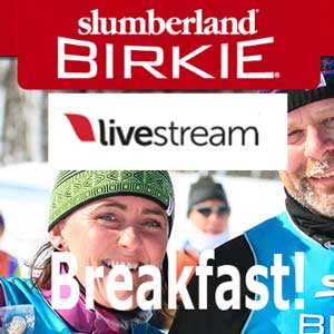Feature image for Watch the Birkie over breakfast at XCHQ