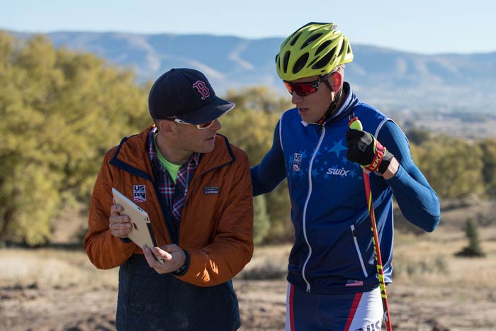 Matt Whitcomb with Logan Hanneman