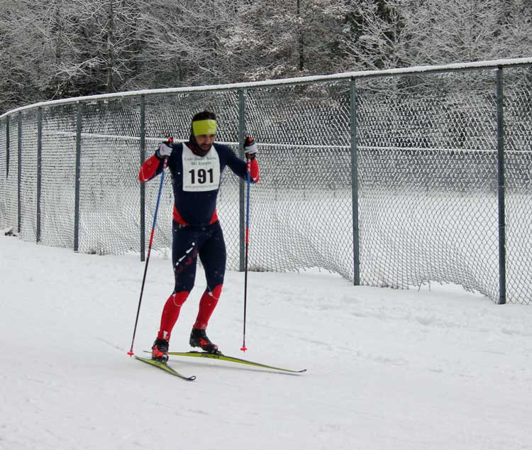 Cote Dame Marie Ski Loppet, overall winner Kevin Tarras
