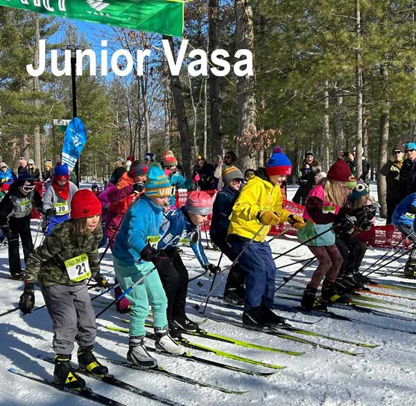 Feature image for Free Junior VASA ski race for ages 5 to 14