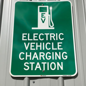 Feature image for Headquarters goes eco with EV chargers, LED lights, carbon offsets