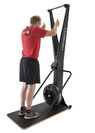 Doublepoling on the SkiErg 2